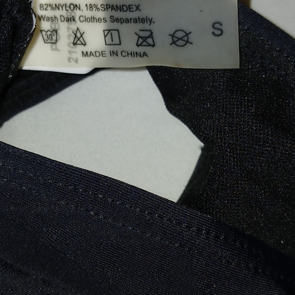 Black 2-piece Holipick bathing suit size S - Picture 4 of 9